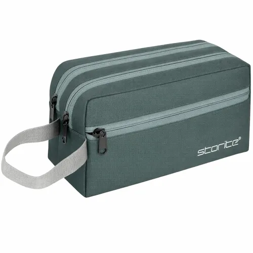Image of Storite Polyester Multi-Pocket Toiletry Bag