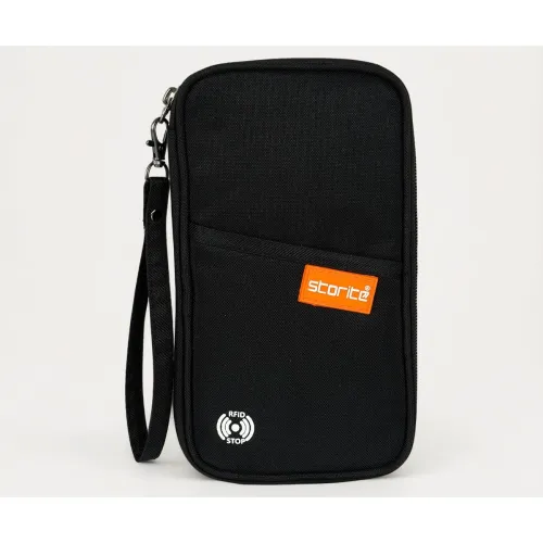 Image of Storite RFID Blocking Travel Passport Holder Cover Case Travel Wallet Document