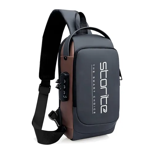 Image of Storite Sling Bag for Men Stylish Crossbody Backpack 