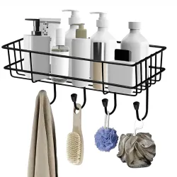 Story@Home Bathroom Shelf Organizer with Magic Stickers