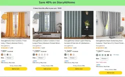 Story@Home Door Curtains Apply 40% Coupon
