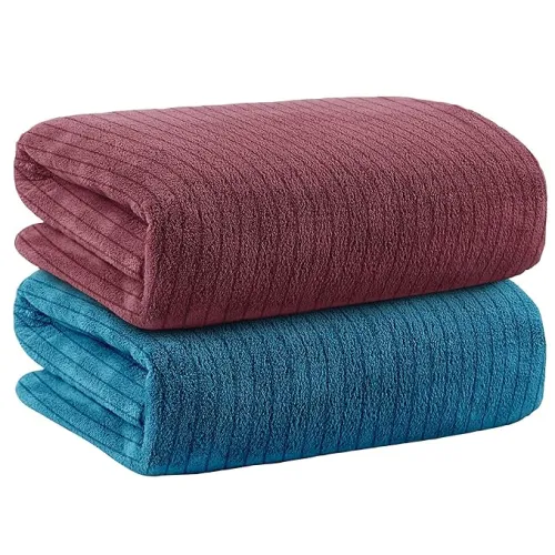 Image of Story@Home Microfiber Bath Towel Set 2