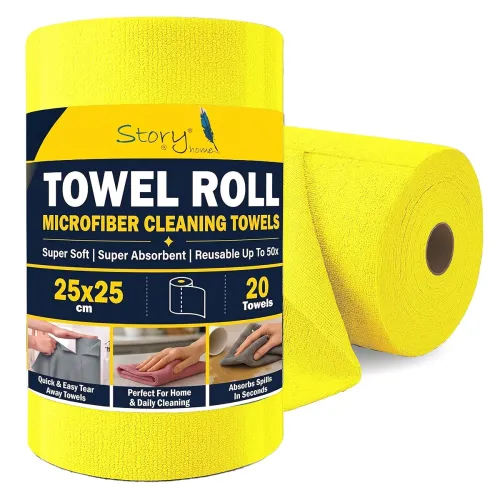 Image of Story@Home Microfiber Cleaning Cloth 20 Pcs