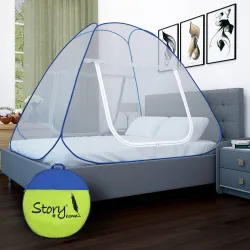 Story@home Mosquito Net Polyester Washable Adults Mosquito Net 