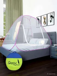 Story@home Polyester Mosquito Net (Adults)