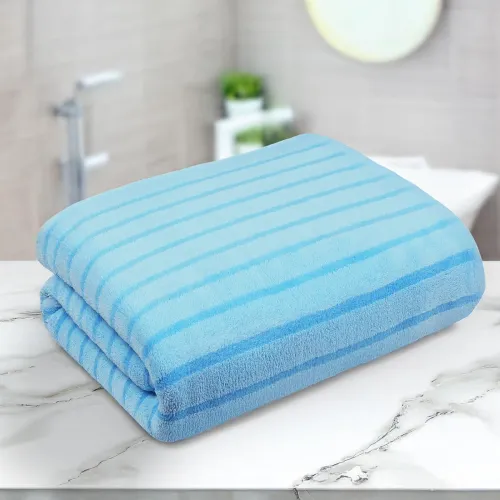 Image of Story@Home Microfiber Bath Towel 400 GSM 70 x 140 cm