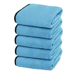 Story@Home Microfiber Car Cleaning Cloth 500 GSM Small Car Wipes, Pack of 5