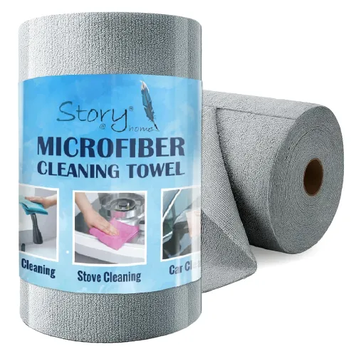 Image of Story@Home Microfiber Cleaning Cloth Roll (20 Pcs)