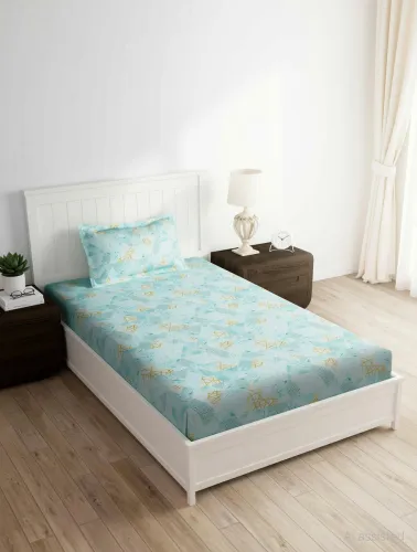 Image of Story@home Microfiber Single Flat 160 Bedsheet 