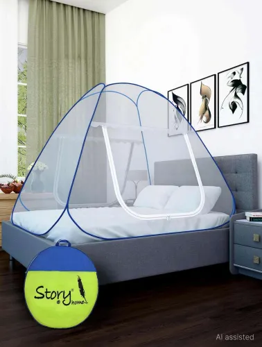 Image of Story@home Polyester Washable Adults Tent Mosquito Net