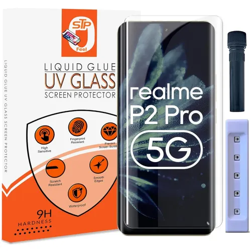 Image of STP FEEL® HD+ UV Tempered Glass for Realme