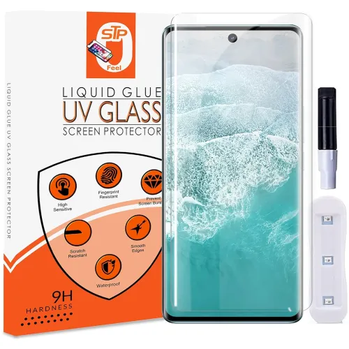 Image of STP FEEL® Premium UV Tempered Glass For Vivo V30 