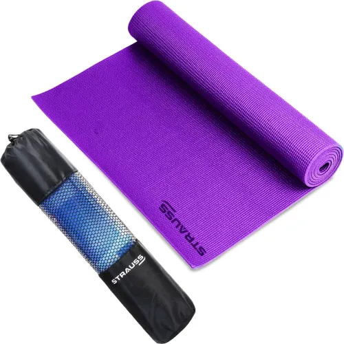 Image of Strauss 6mm Anti-Skid PVC Yoga Mat