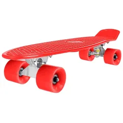 STRAUSS Cruiser PW Skateboard| Penny Skateboard Ideal for 8 Years and Above 