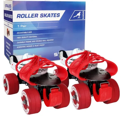 Image of STRAUSS Senior Tenacity Adjustable Roller Skates with Brakes