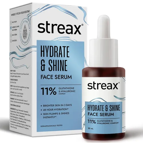 Image of Streax Hydrate & Shine Face Serum, 30ml 