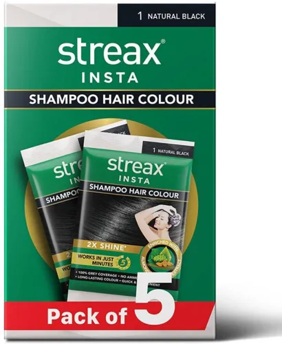 Image of Streax Insta Shampoo Hair Colour
