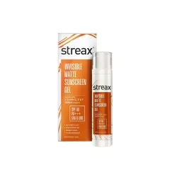 Streax Invisible Matte Gel Sunscreen SPF 50 PA+++, 50g
