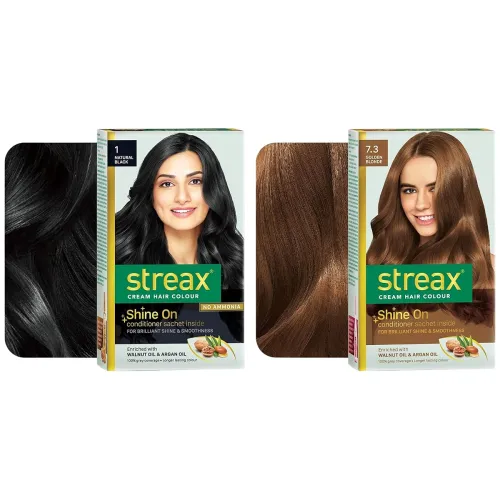 Image of Streax Permanent Hair Colour | 100% Grey Coverage