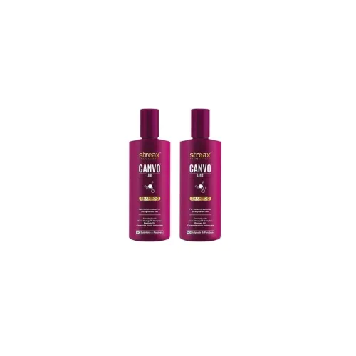 Image of Streax Professional Canvoline Straightening Post Care Shampoo, 300ml, Po2