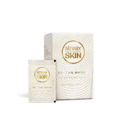 Streax Professional DeTan Pack 72g (6N x 12g) | D Tan Face Pack for Tan Removal | De tan Pack with Exfoliating & Glow Action | Helps Reduce Dark Spots, Pigmentation, Blackheads & Whiteheads....