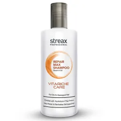 Streax Professional Vitariche Care Repair Max Shampoo,300ml