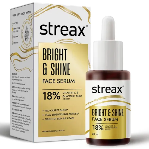Image of Streax Vitamin C Brightening Face Serum 30ml