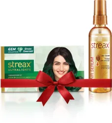Streax Walnut Hair Serum 100Ml & Highlighting Kit