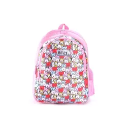 STRIDERS BT21 School Bag for Kids | Stylish Lightweight Backpack | Padded Comfortable Straps & Spacious Compartments | Ideal for School & Travel | 36cm