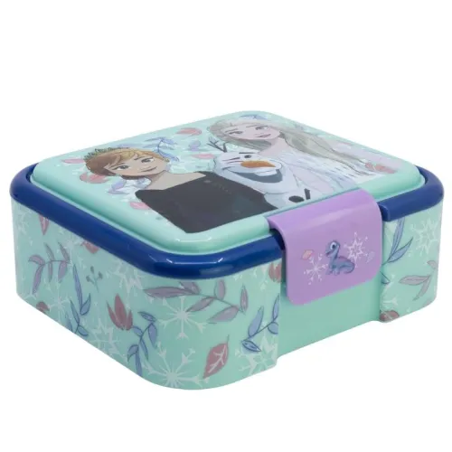 Image of STRIDERS Supreme Multi Compartment Sandwich Box Frozen Snowy Tale
