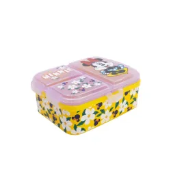 STRIDERS BentoPro Sandwich Box for Kids – Mickey Lunch Box with Multi Compartments | Leak-Proof, BPA-Free & Reusable | Ideal for Boys & Girls’ Snacks, School, Travel & Daily Fun