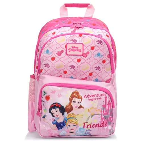 Image of STRIDERS Princess School Bag for Kids | Lightweight Trendy Backpack | Padded Comfortable Straps & Spacious Compartments 