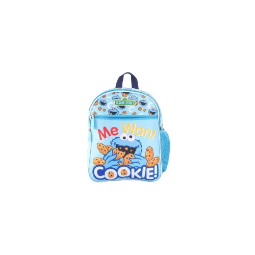 Image of STRIDERS Sesame School Bag for Kids – Lightweight, Trendy 13-Inch Backpack with Padded Comfortable Straps & Spacious Com