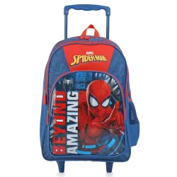 STRIDERS Spider-Man Trolley School Bag for Kids