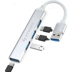 STRIFF 4-in-1 USB Hub Multiport Adapter
