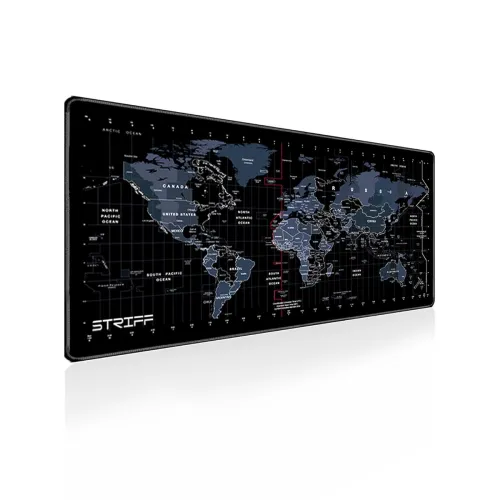 Image of STRIFF World Map Gaming Mouse pad