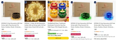 Image of String Light at minimum 92% Discount