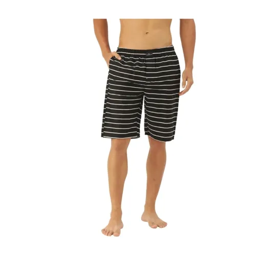 Image of Striped Cotton Boxy Fit Men's Boxers