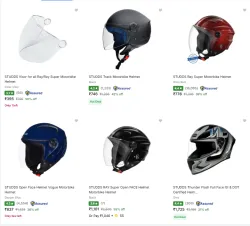 Studds Biker Helmets upto 55% Discount