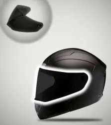 STUDDS Black Visor for Ninja Elite all models Motorbike Helmet 