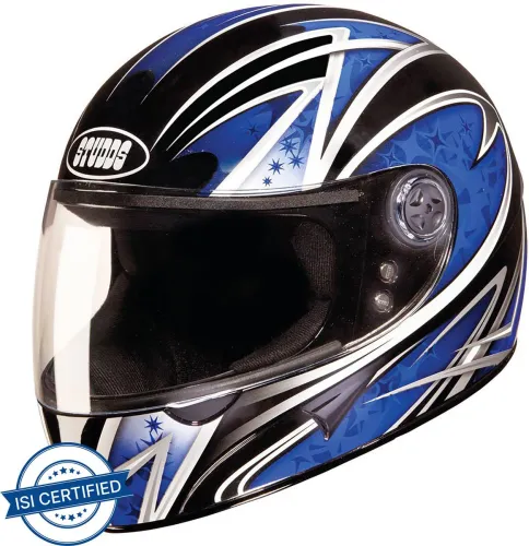 Image of STUDDS Chrome D2 Motorbike Helmet 