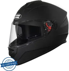 STUDDS DRIFTER Motorbike Helmet (Matt Black)
