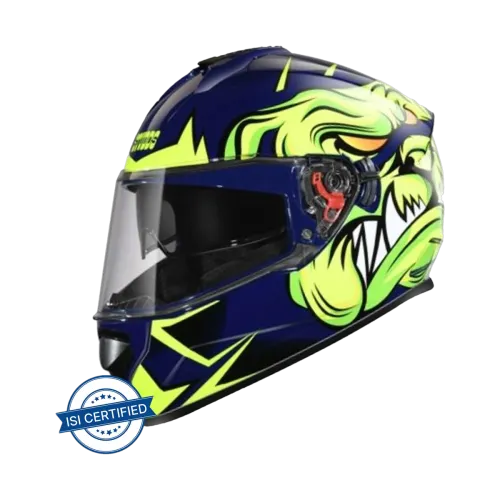 Image of STUDDS DRIFTER-D1 Motorbike Helmet (BLUE N5)
