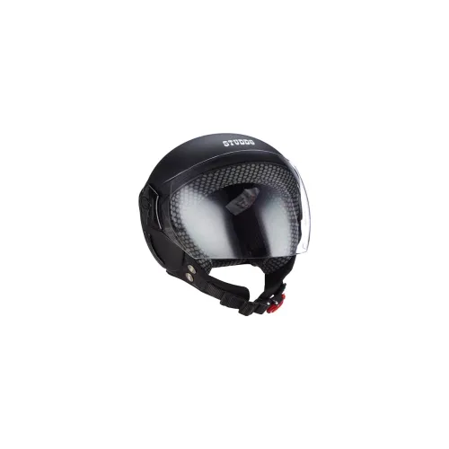 Image of Studds FEMM Super Open Face Helmet (Matt Black, XS)