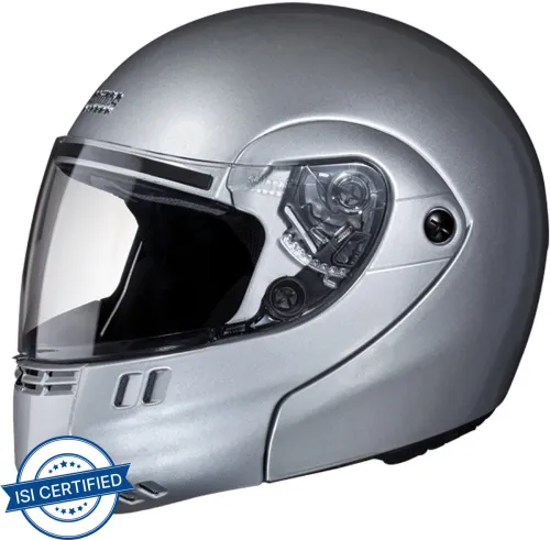 Image of STUDDS Ninja 3G Eco Motorbike Helmet (Silver Grey)