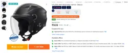 STUDDS RAY Motorbike Helmet