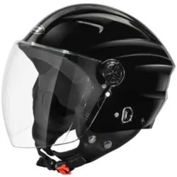 STUDDS RAY Super Open Face Helmet (Black)