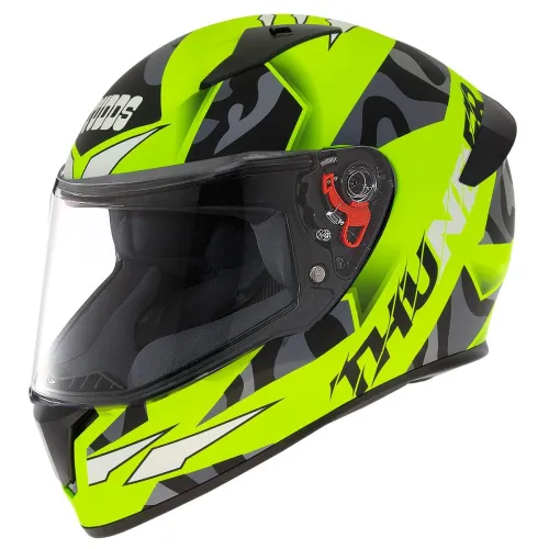 Image of Studds Thunder Full Face Helmet D7 with Clear Visor 