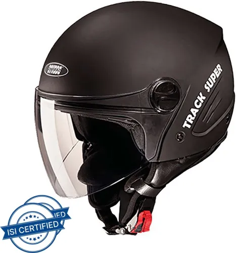 Image of STUDDS Track Super Motorbike Helmet (Matt Black)