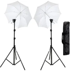 Studio Home 33 Sungun Kit Umbrella Stand Setup Heavy Bracket Umbrella Adapter B-Bracket and Stand Double Set